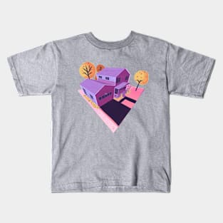 Average Pink House Kids T-Shirt